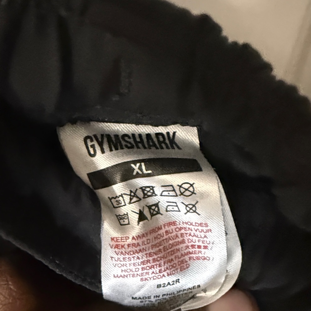 2/$15 Gymshark Black Kendra x Kathryn Women's Athletic Shorts - Picture 3 of 5